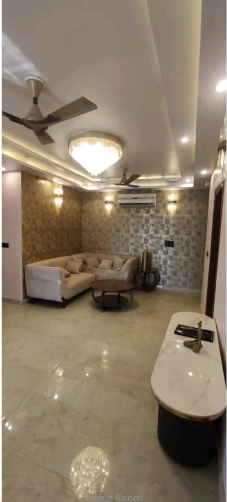 Living Room, metro-suites-glitz 3 Bedroom 1650 Sq.Ft. Apartment In Vasundhara Sector 2 Ghaziabad 9393451