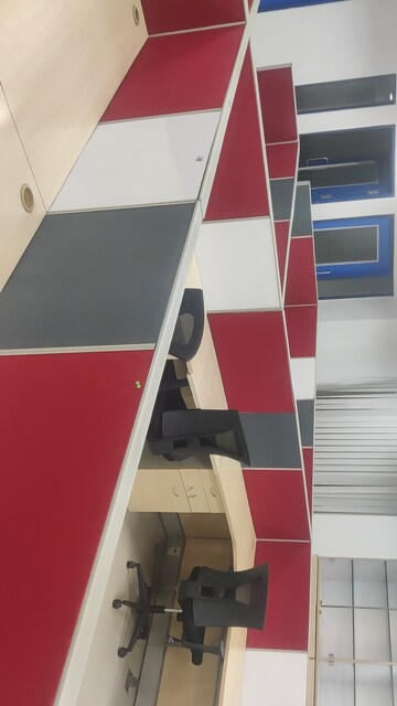 Staircase in  Office Space at Millennium Business Park, T.T.C. Industrial Area – for Rent