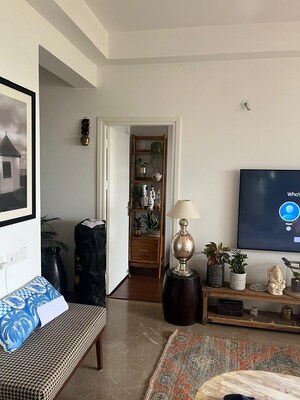 Living Room in 3 BHK Apartment at Mapsko Mount Ville, Sector 79 – for Rent