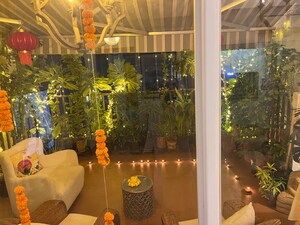 Balcony in 3 BHK Apartment at Mapsko Mount Ville, Sector 79 – for Rent