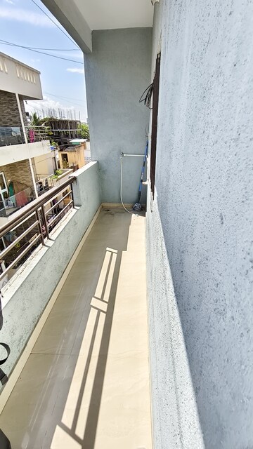 Balcony in 1 BHK Independent House at Wadgaon Sheri – for Rent