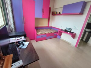 Bedroom in 2 BHK Apartment at L S Mehetre Shiv Angan, Pimple Saudagar – for Rent