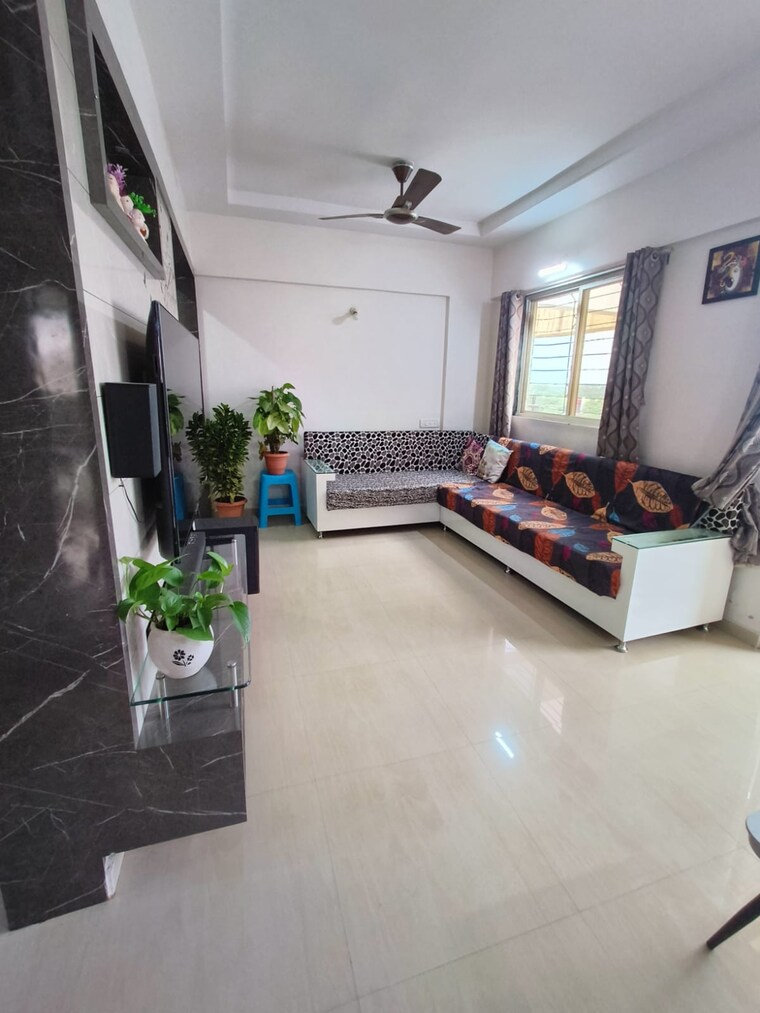 Living Room, l-s-mehetre-shiv-angan 2 Bedroom 1001 Sq.Ft. Apartment In Pimple Saudagar Pune 9393705