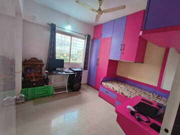 Bedroom in 2 BHK Apartment at L S Mehetre Shiv Angan, Pimple Saudagar – for Rent