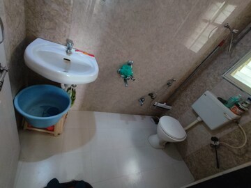 Bathroom in 2 BHK Apartment at L S Mehetre Shiv Angan, Pimple Saudagar – for Rent