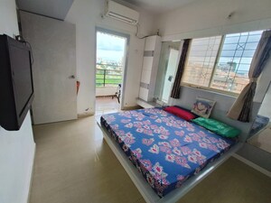 Bedroom in 2 BHK Apartment at L S Mehetre Shiv Angan, Pimple Saudagar – for Rent