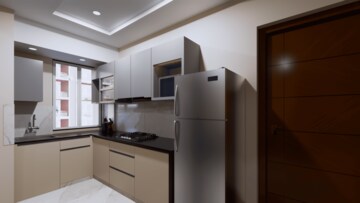 Kitchen in 1.5 BHK Apartment at Maheshpur – for Sale