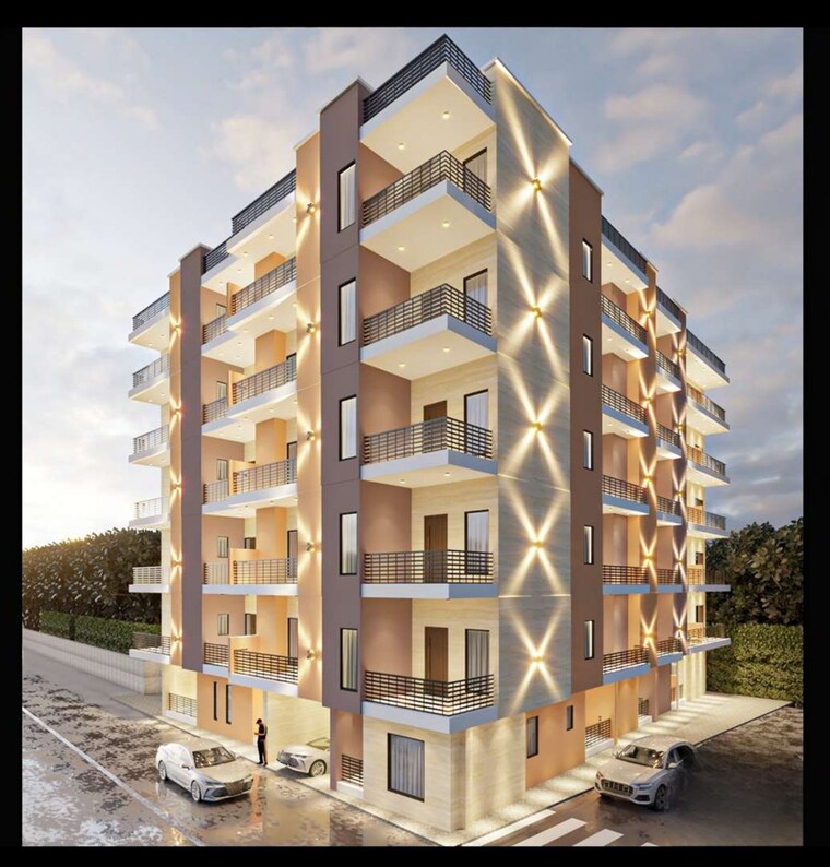 Exterior View, sector 73 3 Bedroom 1450 Sq.Ft. Builder Floor In Sector 73 Noida 9393865