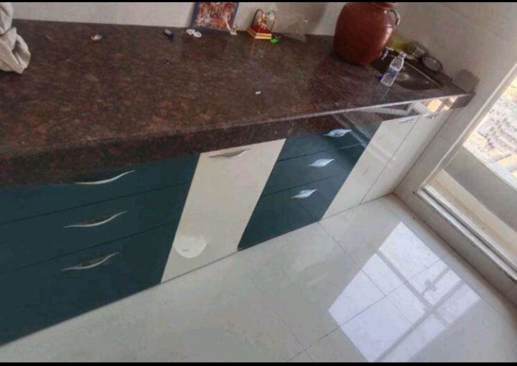 Kitchen, ashar-axis 1 Bedroom 462 Sq.Ft. Apartment In Majiwada Thane 9393924