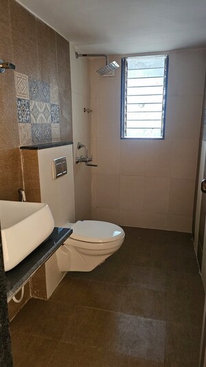 Bathroom in 2 BHK Apartment at Jangid Galaxy, Ghodbunder Road – for Sale