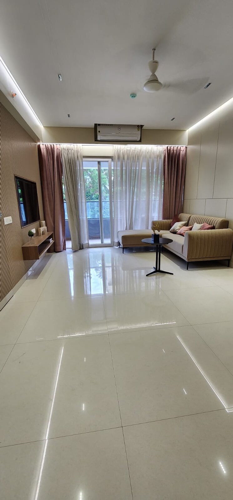 Living Room, belvalkar-aathesh 2 Bedroom 744 Sq.Ft. Apartment In Kothrud Pune 9394018