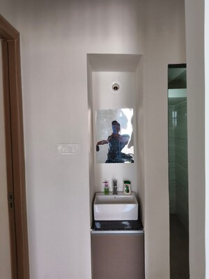 Building Lobby in 1 BHK Apartment at Lodha Panacea 1, Dombivli East – for Rent