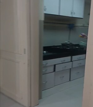 Kitchen in 2.5 BHK Apartment at Raheja Acropolis, Deonar – for Rent