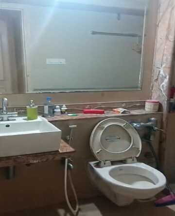 Bathroom in 2.5 BHK Apartment at Raheja Acropolis, Deonar – for Rent