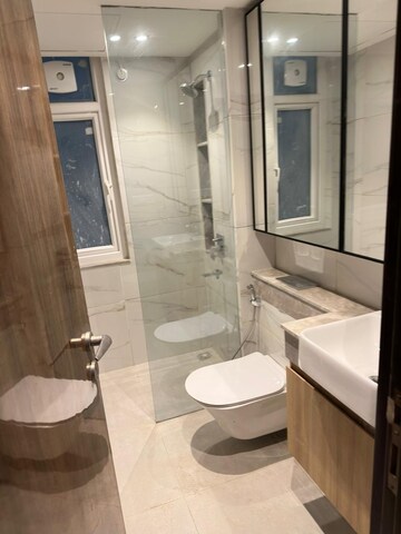 Bathroom in 3 BHK Apartment at Supertech Araville, Sector 79 – for Rent