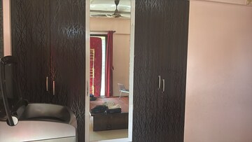 Bathroom in 2 BHK Apartment at Satguru Solitaire, Thane West – for Rent