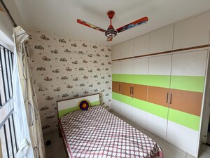 Bedroom in 3 BHK Apartment at Brigade Northridge, Kogilu Road – for Rent