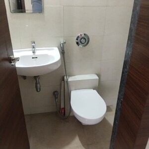 Bathroom in 2 BHK Apartment at Wakad – for Rent