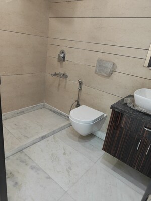 Bathroom in 3 BHK Builder Floor at Rajouri Garden – for Rent