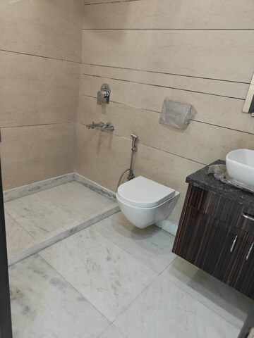 Bathroom in 3 BHK Builder Floor at Rajouri Garden – for Rent
