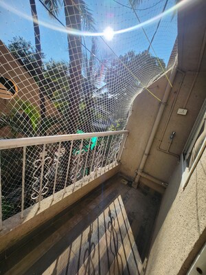 Balcony in 1 BHK Apartment at Malkani Bella View, Sanjay Park – for Rent