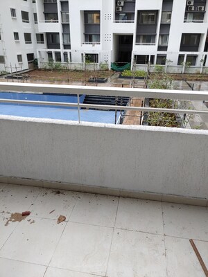 Balcony in 3 BHK Apartment at Rohan Madhuban, Bavdhan – for Rent