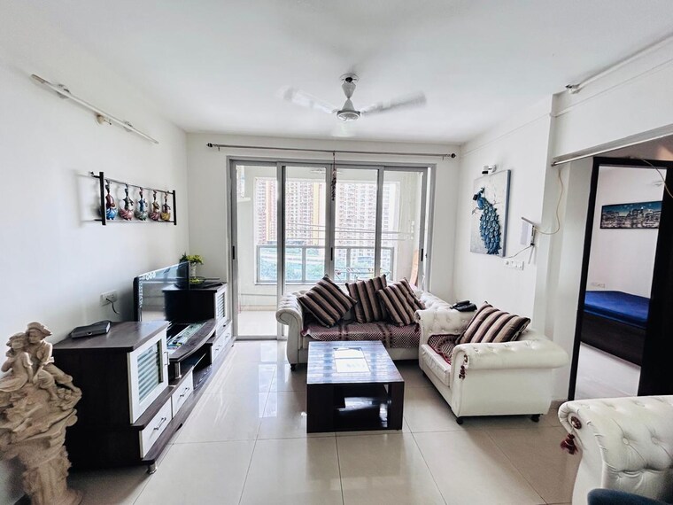 Living Room, amanora-future-towers 2 Bedroom 966 Sq.Ft. Apartment In Hadapsar Pune 9394559