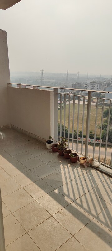 Balcony in 3 BHK Apartment at Ireo The Corridors, Sector 67a – for Rent
