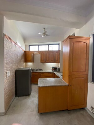 Kitchen in 3 BHK Builder Floor at East Of Kailash – for Rent