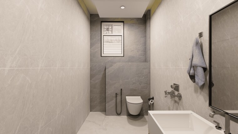 Bathroom, maheshpur 2 Bedroom 923 Sq.Ft. Apartment In Maheshpur Varanasi 9394604