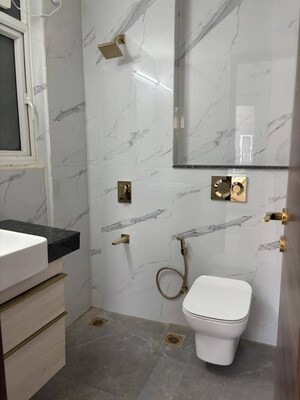 Bathroom in 3 BHK Apartment at Smart World Orchard, Sector 61 – for Rent