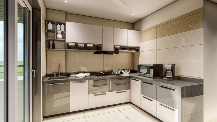 Kitchen, swastik-nakshatra-heights 2 Bedroom 1030 Sq.Ft. Apartment In Tembhode Palghar 9395039