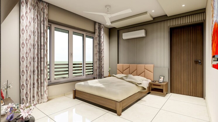 Bedroom, swastik-nakshatra-heights 2 Bedroom 1030 Sq.Ft. Apartment In Tembhode Palghar 9395039