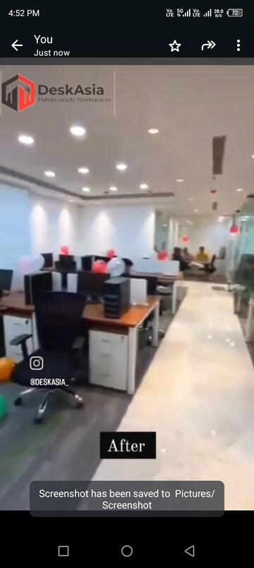Team Area in  Office Space at Galaxy Welldone Tech Park, Sector 48 – for Rent