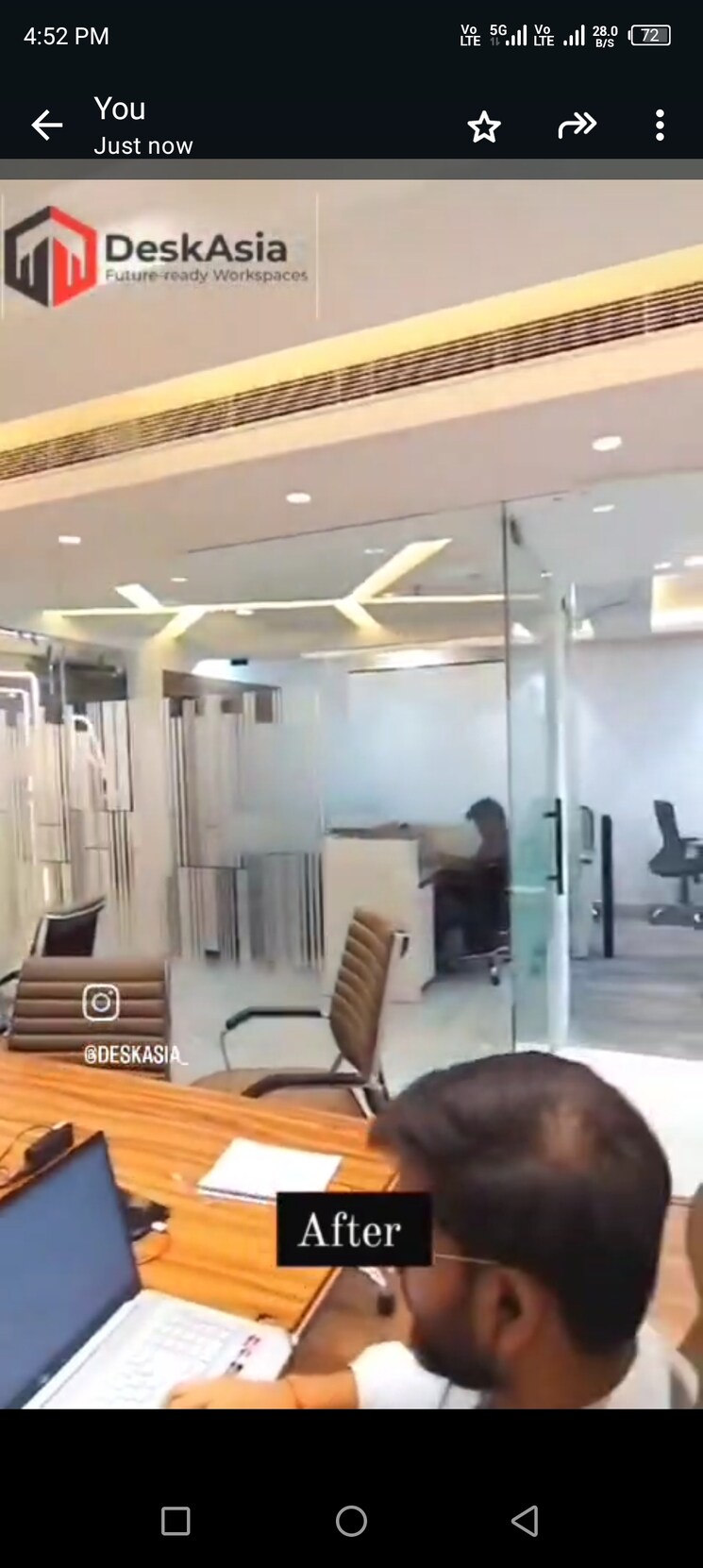 Team Area, galaxy-welldone-tech-park Commercial Office Space 2700 Sq.Ft. In Sector 48 Gurgaon 9395253