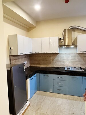 Kitchen in 3 BHK Apartment at Omaxe The Palace, Gomti Nagar – for Rent