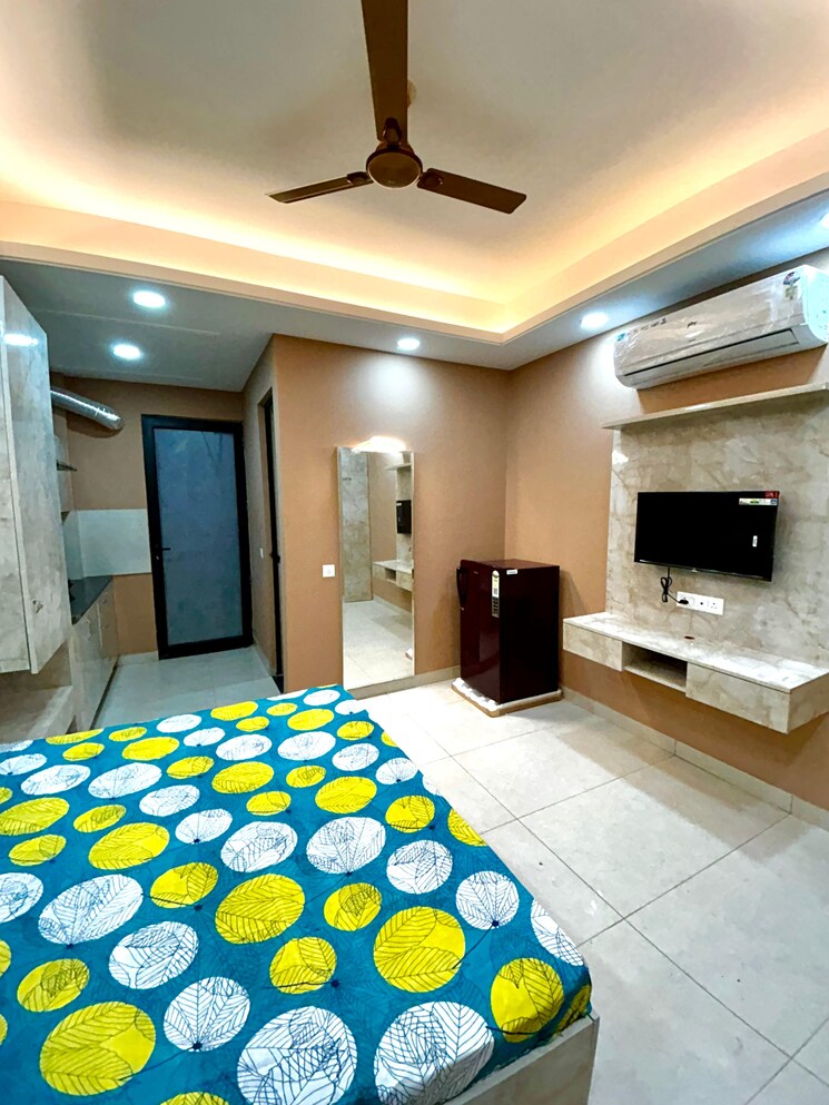 Bedroom, sector 47 Studio 650 Sq.Ft. Builder Floor In Sector 47 Gurgaon 9395364
