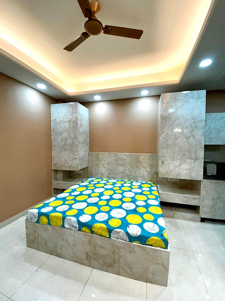 Bedroom, sector 47 Studio 650 Sq.Ft. Builder Floor In Sector 47 Gurgaon 9395364