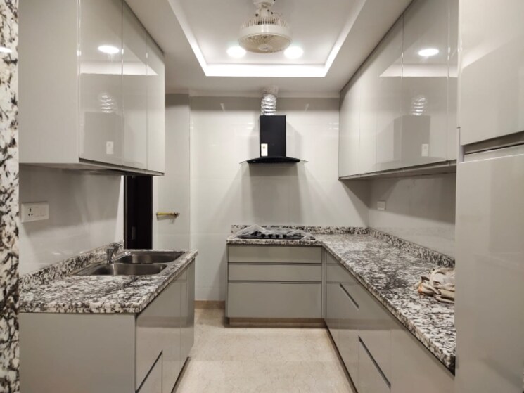 Kitchen, greater kailash i 3 Bedroom 2300 Sq.Ft. Builder Floor In Greater Kailash I Delhi 9395431