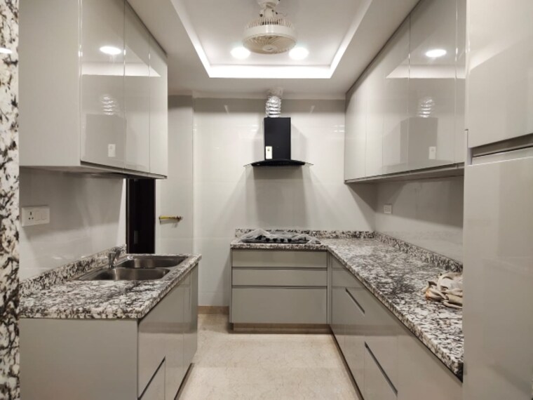 Kitchen, greater kailash i 3 Bedroom 2300 Sq.Ft. Builder Floor In Greater Kailash I Delhi 9395431