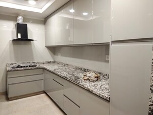Kitchen in 3 BHK Builder Floor at Greater Kailash I – for Rent