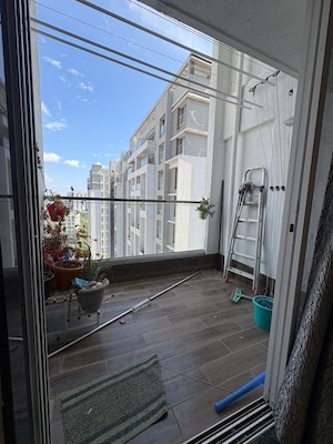 Balcony in 2 BHK Apartment at Bhandari 32 Pinewood Drive, Hinjewadi – for Rent