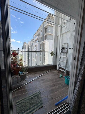 Balcony in 2 BHK Apartment at Bhandari 32 Pinewood Drive, Hinjewadi – for Rent