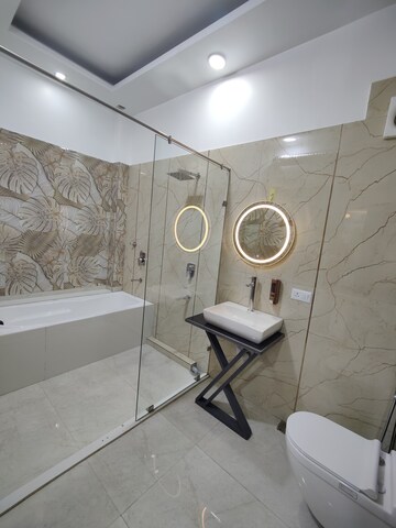 Bathroom in Studio Builder Floor at Sector 51 – for Rent