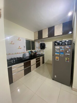 Kitchen in 1 BHK Apartment at SG Lanke Vishwajeet Residency, Kharadi – for Rent