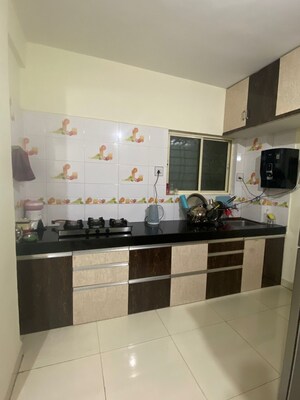 Kitchen in 1 BHK Apartment at SG Lanke Vishwajeet Residency, Kharadi – for Rent