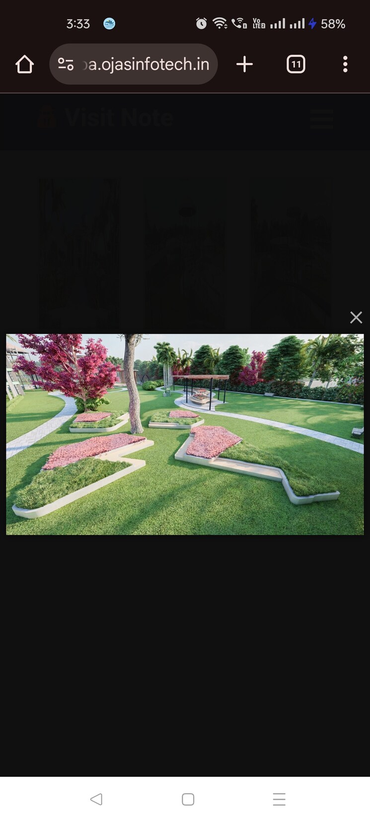 Garden, riyasat-town  111 Sq.Yd. Plot In Shivdaspura Jaipur 9395684