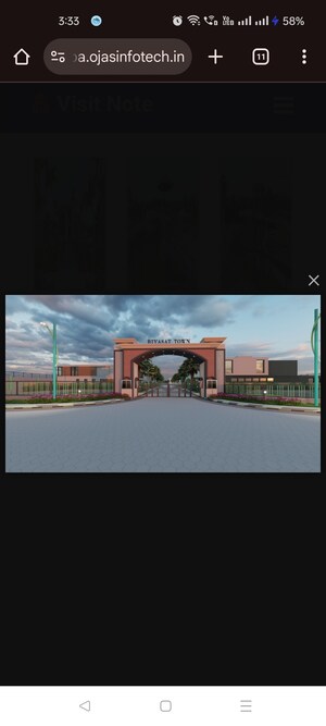  Plot – Exterior View View at Riyasat Town, Shivdaspura - for Sale