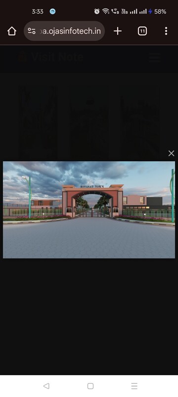  Plot – Exterior View View at Riyasat Town, Shivdaspura - for Sale