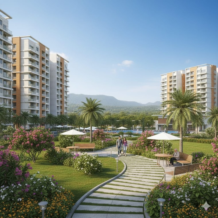 Exterior View, ashiana-mulberry 3 Bedroom 2271 Sq.Ft. Apartment In Sohna Sector 2 Gurgaon 9395699